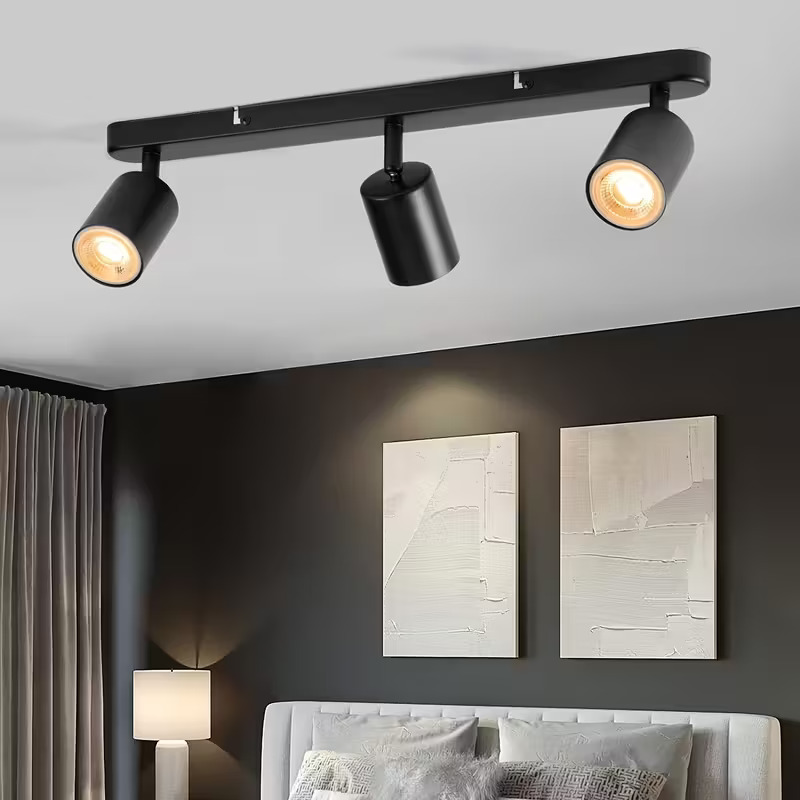 LED Ceiling Light with 3 Bulbs
