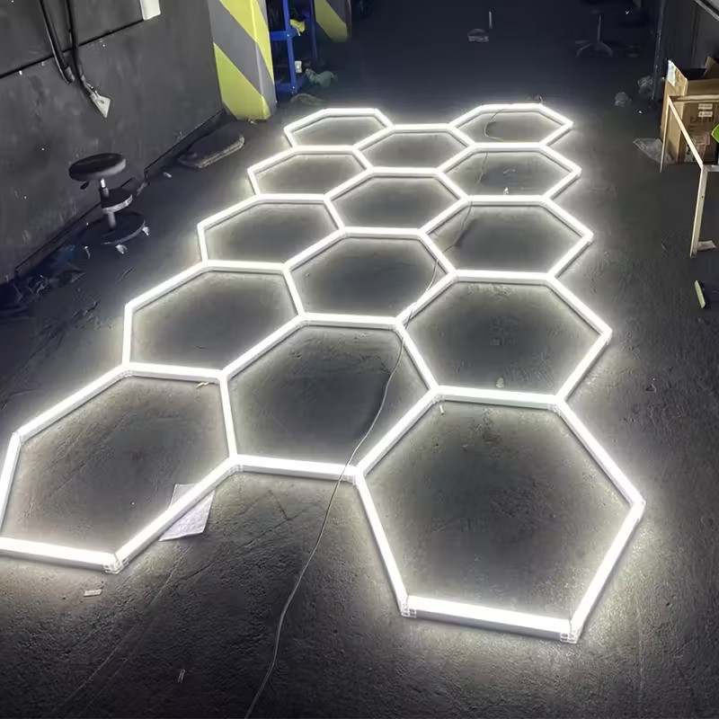 Ceiling Light Hexagonal Honeycomb